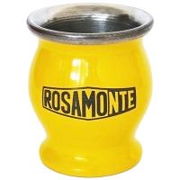 картинка Калабас металлический Rosamonte 160мл (жёлтый) от DonMate.ru