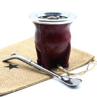 картинка Калабас "Антонио" (бордовый) с бомбильей от DonMate.ru