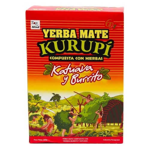 картинка Мате Kurupi Compuesta Con Hierbas Katuava 500g  от DonMate.ru