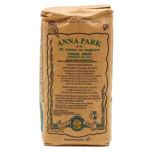 картинка Мате Anna Park Organic 500g  от DonMate.ru