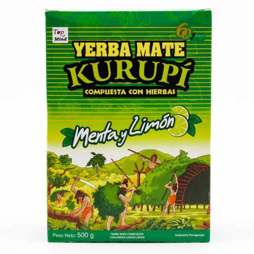картинка Мате Kurupi Menta y Limon 500g от DonMate.ru