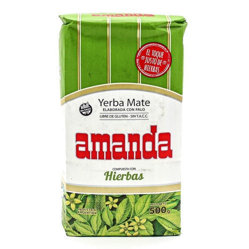 картинка Мате Amanda Compuesta Con Hierbas 500g  от DonMate.ru