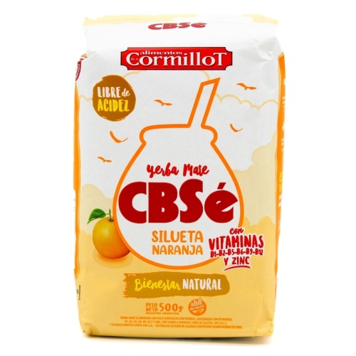 картинка Мате CBSe Silueta Naranja 500g  от DonMate.ru