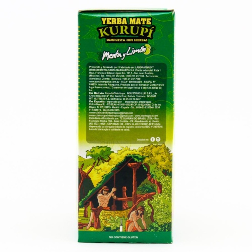 картинка Мате Kurupi Menta y Limon 500g от DonMate.ru