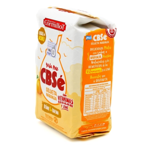 картинка Мате CBSe Silueta Naranja 500g  от DonMate.ru