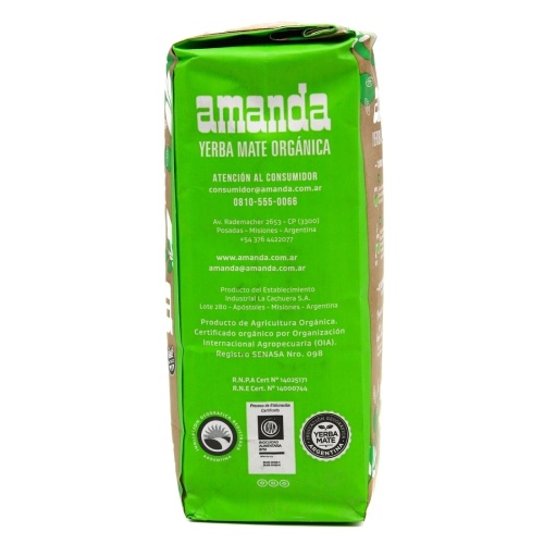 картинка Мате Amanda Organica 500g  от DonMate.ru
