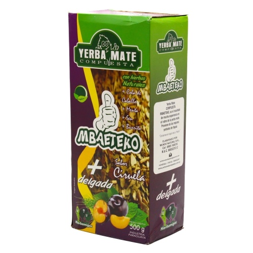 картинка Мате Mbaeteko Sabor Ciruela 500g от DonMate.ru