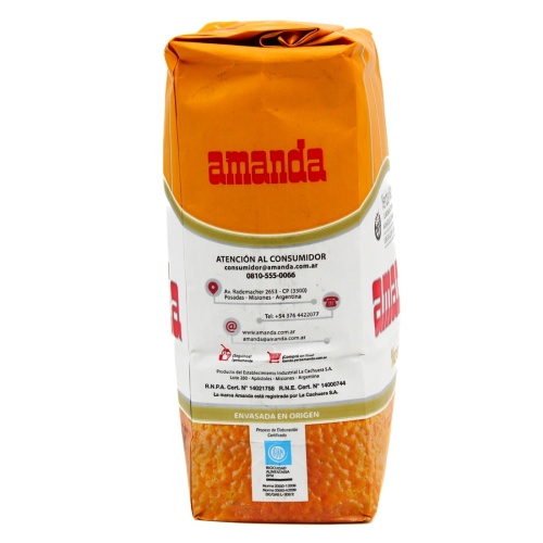картинка Мате Amanda Naranja 500g  от DonMate.ru