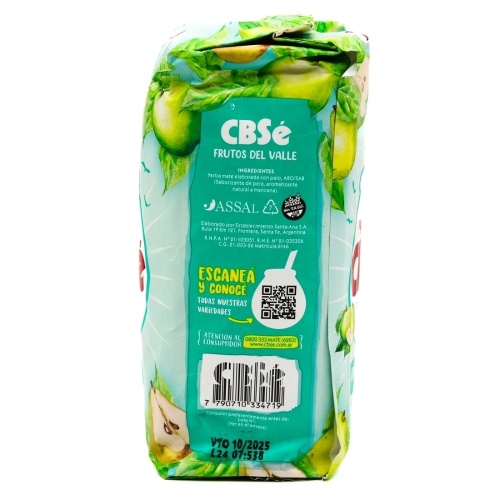 картинка Мате CBSe Frutos del Valle 500g от DonMate.ru