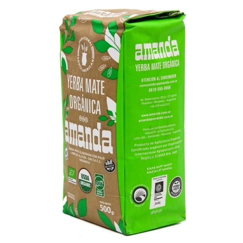 картинка Мате Amanda Organica 500g  от DonMate.ru