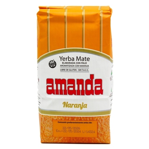 картинка Мате Amanda Naranja 500g  от DonMate.ru