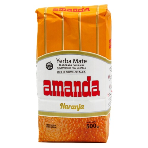 картинка Мате Amanda Naranja 500g  от DonMate.ru