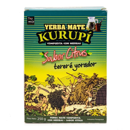 картинка Мате Kurupi Terere Citrus Con Hierbas 250g от DonMate.ru